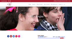 Desktop Screenshot of clelianheights.org